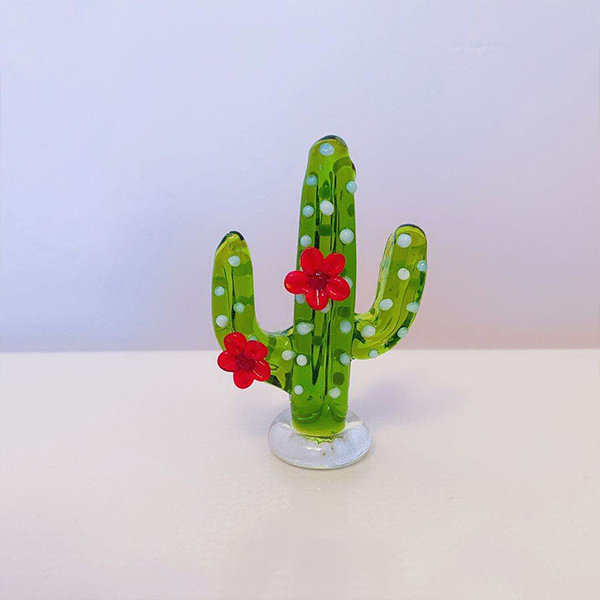 GENERAL ADMISSION Cactus Set of Four Glass Cups for Men