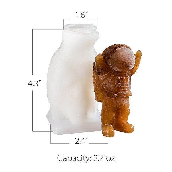 Ice Making Molds, Astronaut Design Silicone Ornament Diy Mold, For
