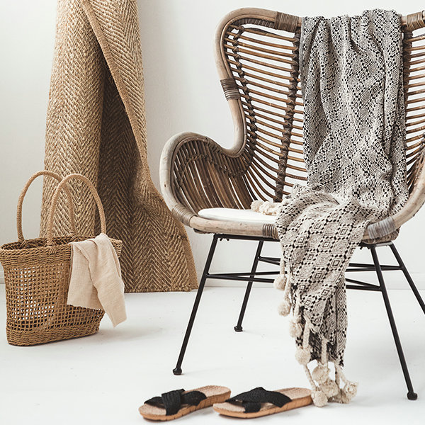 rattan chair feet