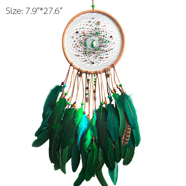 120pcs 5-7 Green Feathers for Crafts，Saddle Hackle Feather，Rooster  Feathers Bulk for Wedding Home Party, Dream Catcher Supplies and DIY  Crafts(Green)