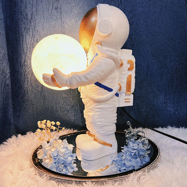 space themed table lamp