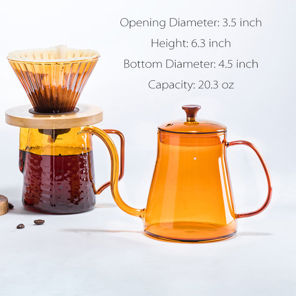 Cold Water Kettle - Glass - 2 Styles Available from Apollo Box