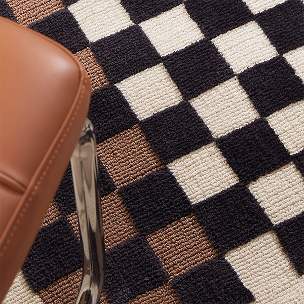 Checkerboard Pattern Lunch Bag - Black - Brown - Stylish Way to Carry Your  Meals. - ApolloBox