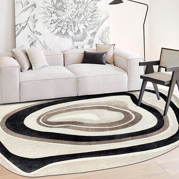 Custom Your Image Area Rug Oval Rug Shaped Rugpersonalized 