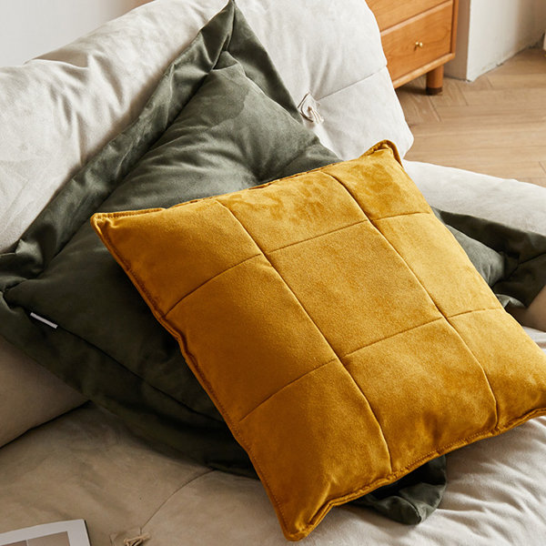 Cozy Throw Pillow - Couch Or Bed Comfort - 4 Colors