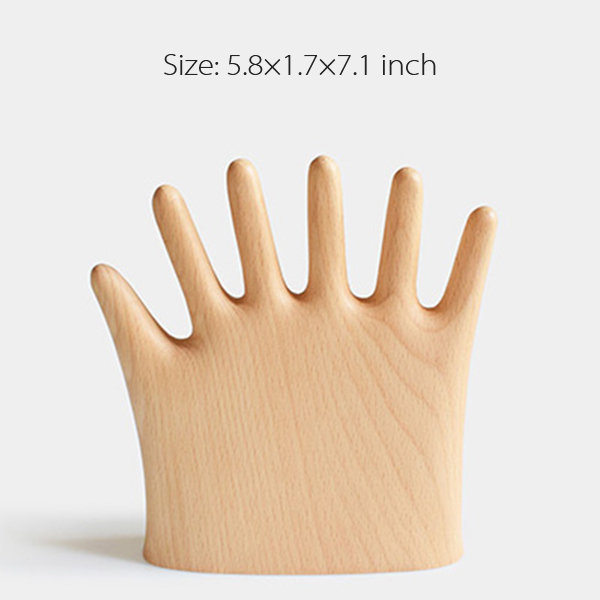 Jewelry Holder - Hand Ornament - Beech Wood - 2 Styles Available - ApolloBox