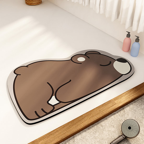 Adorable Animal Bathroom Rug - Non Slip - 4 Styles - 2 Sizes
