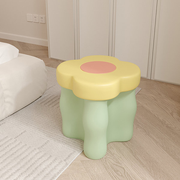 Adorable Sitting Man Resin Table - Yellow - Orange - ApolloBox