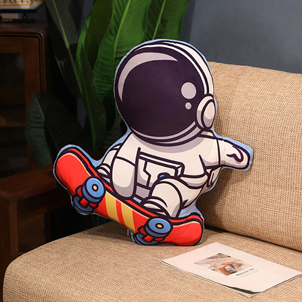 Hypebeast Astronaut Throw Pillow