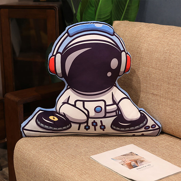 Hypebeast Astronaut Throw Pillow