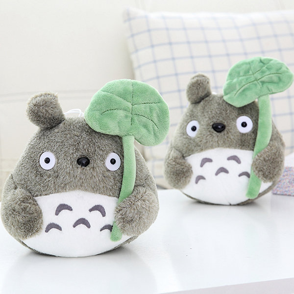 Lotus Leaf Totoro Plush Toy 2 Sizes Available Apollobox