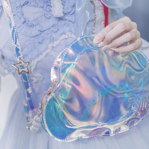 Transparent Double Layer Jelly Bag - ApolloBox