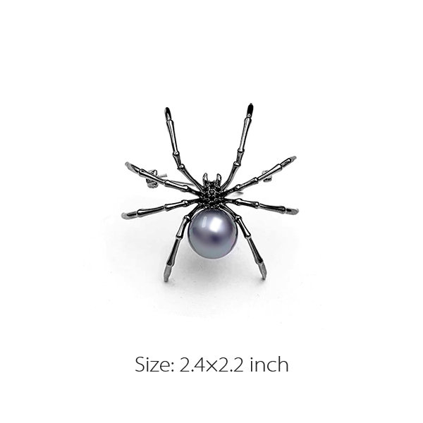 Unique Spider Brooch - Alloy Brooch - Fashion Accessory - ApolloBox