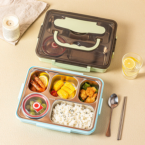 Double Layer Lunch Box - Foodies - Food - 4 Patterns - ApolloBox