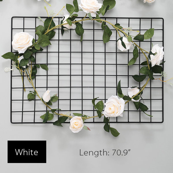 Artificial Rose Vine - 2 Colors Available from Apollo Box