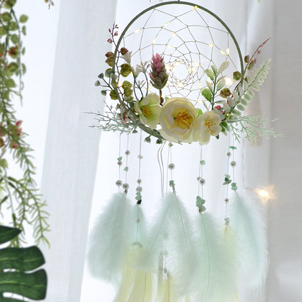 Handmade Dream Catcher - Floral Collection - Romantic Vibes