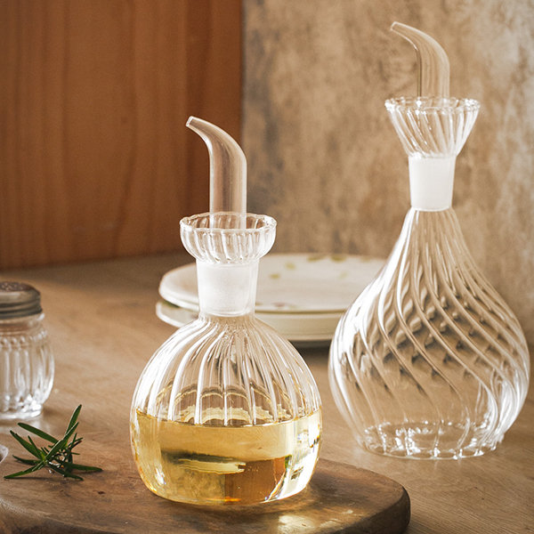 Kitchen Seasoning Oil Bottle - Glass - 2 Patterns - ApolloBox