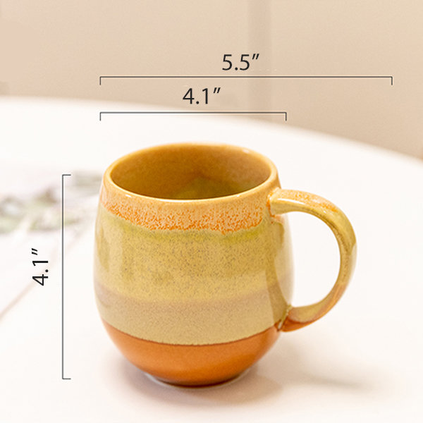 Ceramic Coffee Mug Straw, Drinkware Ceramic Cups Cute