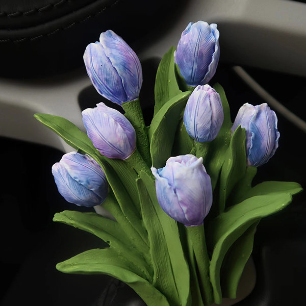 Tulip Car Aromatherapy - With Clips - 5 Colors - ApolloBox