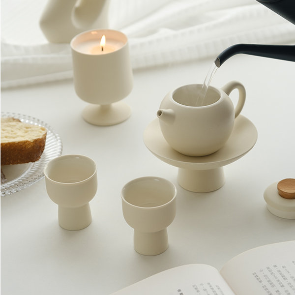 Minimalist Glass Tea Set from Apollo Box