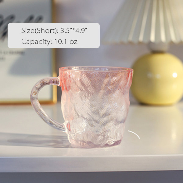 Textured Glass Mug - ApolloBox