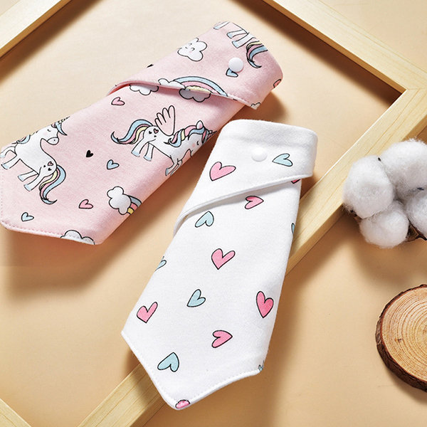 Cute Baby Saliva Towel - Set Of Three - Soft Cotton - 6 Styles