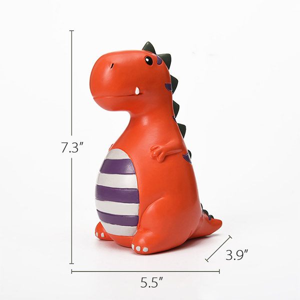 Cute Dinosaur Decor - Resin - 4 Colors Available