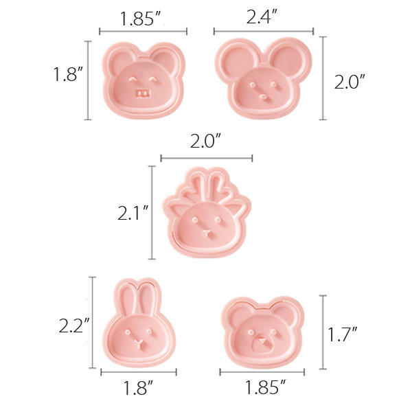 Fun Baking Gadgets for Kids Animal Skin Printing Silicone Mould