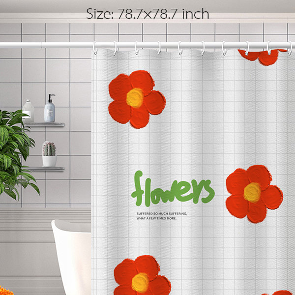 Creative Shower Curtain - Polyester - 5 Styles - ApolloBox