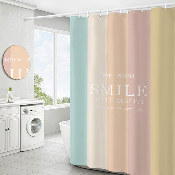 Transparent Shower Curtain - PVC - Bathroom Essential - ApolloBox