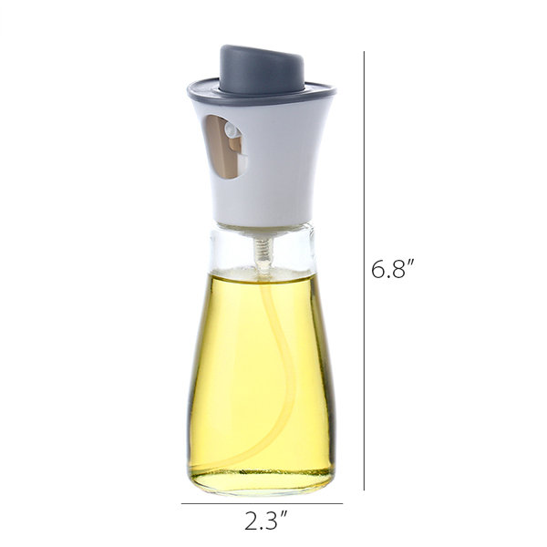 Reusable Oil Bottle - Polypropylene, Glass - 3 Colors Available