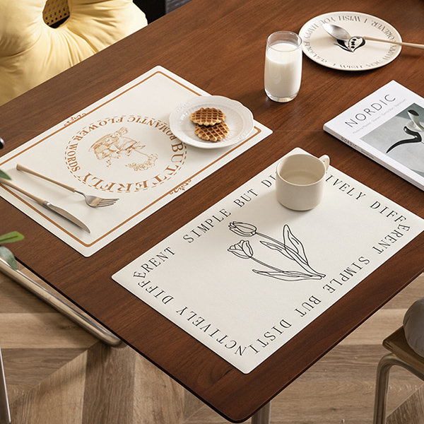 Retro Minimalist Placemat - 2 Sizes And 2 Styles Available