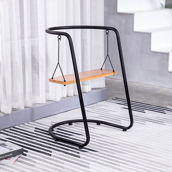 Swing chair with online table