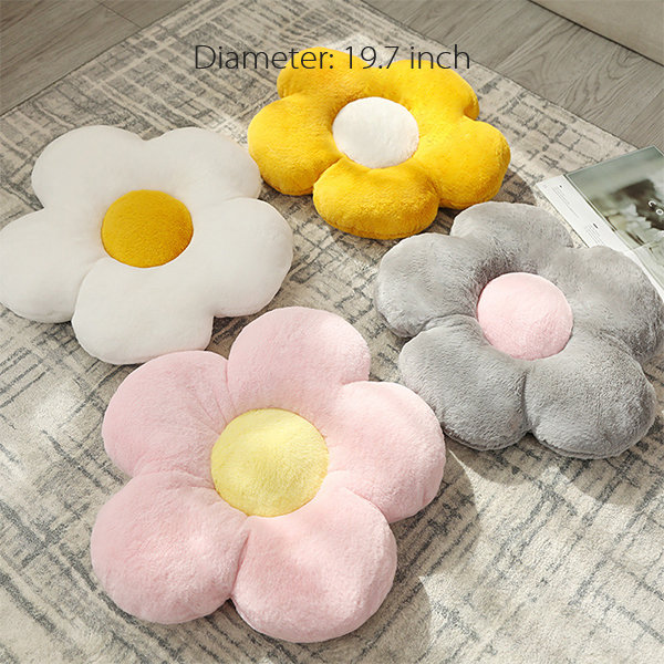 Flower Pillow - Polypropylene - 9 Styles Available - Apollobox