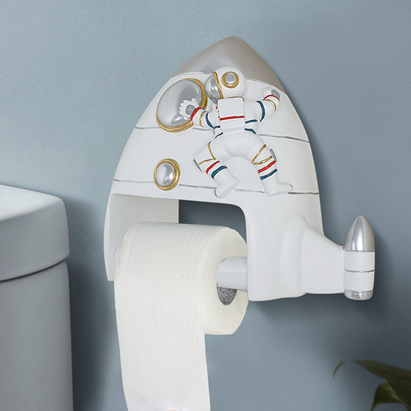 Astronaut Toilet Roll Holder - Resin - Space Themed