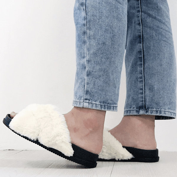 Chic Slippers - Polyester And Rubber - 3 Colors And 4 Sizes