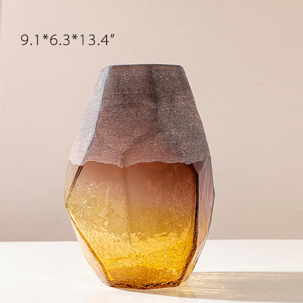 Irregular Vase - Artificial Crystal - For Flowers