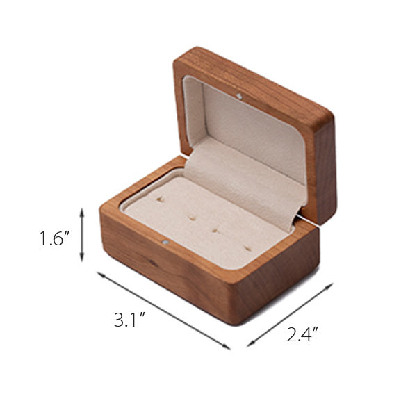 hexagon epoxy resin and wood wedding ring box for ceremony, Boho Epoxy  Wedding Ring Boxes his hers, Transparent Epoxy dubble Ring Box for wedding,  Wood resin flowers Marriage Proposal Ring Box