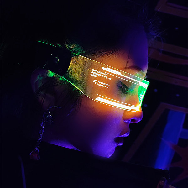 Cyberpunk LED Glasses - Party Favor Idea - 2 Styles - ApolloBox