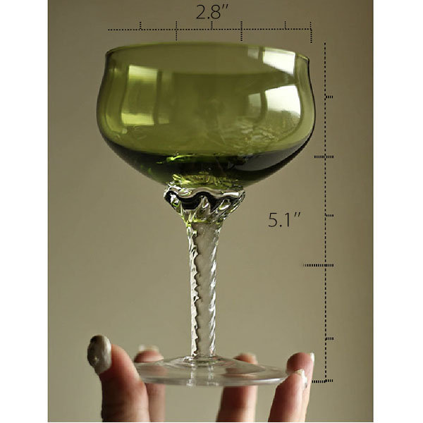 Moroccan Nights Cocktail Goblet - Glass - Colorful Design - ApolloBox