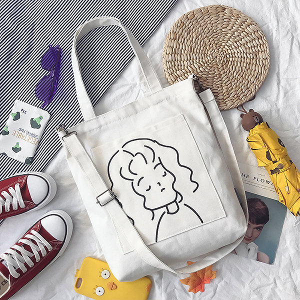 Amazon.com: Juoxeepy Canvas Tote Bag for Women 2D Drawing Cartoon Bag Anime  3D Style Handbag Cute Shoulder Tote Purse Trendy Shopping Bag : Clothing,  Shoes & Jewelry