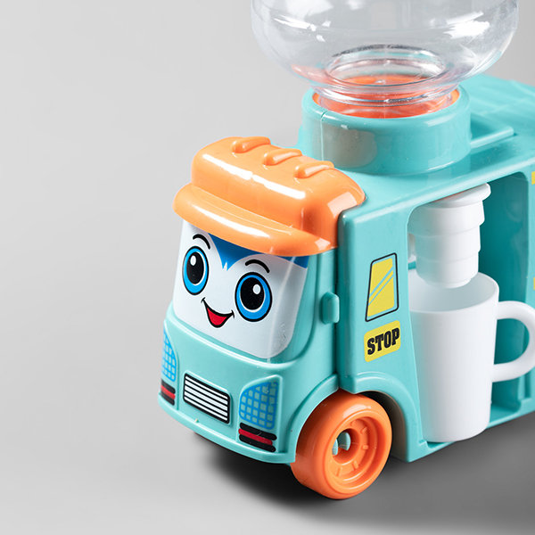 Extraposh Bus Mini Water Dispenser Toy for Kids Boys and Girls