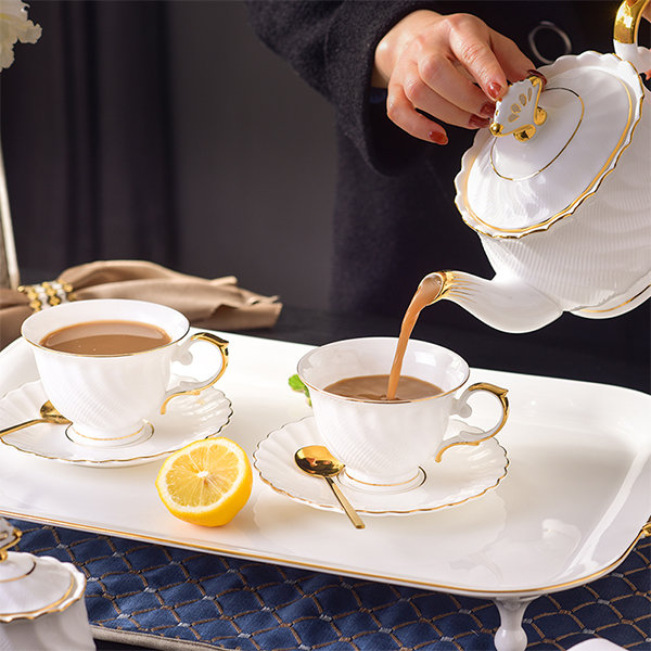 Luxury Tea Set - Bone China - 3 Sets Available - ApolloBox