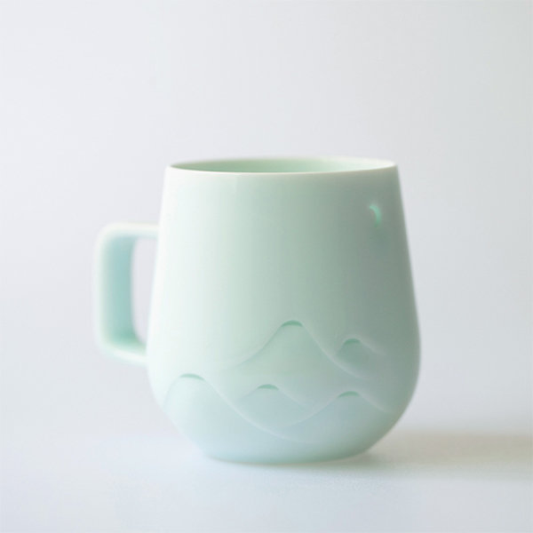 Simple Ceramic Mug - Minimalist - 4 Patterns Available from Apollo Box