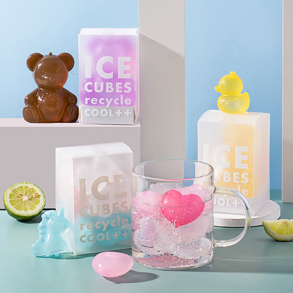 Inquiry Service 3D Creative Ice Bear Mold Silicone Ice Bear