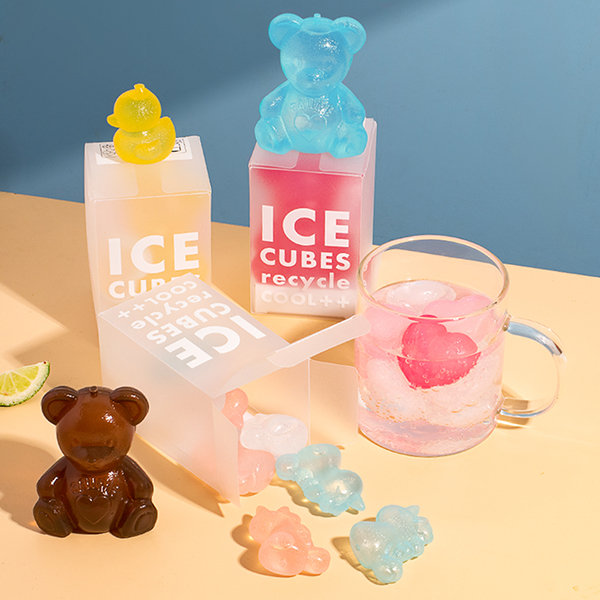 Internet celebrity ice cube mold homemade frozen ice block artifact home  creative ice cube cube cube ice box with lid ice pack set 1pc