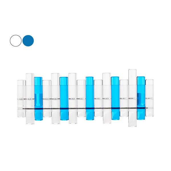 Blue And Clear Wall Hanger - Acrylic - Great For Entryways