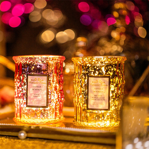 Romantic Aromatherapy Candle - Coconut Wax - Freesia And Jasmine