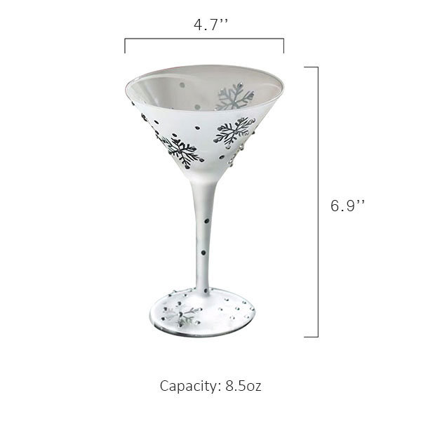 Pier 1 Black and White Martini Glasses Retro Style Martini -  in 2023