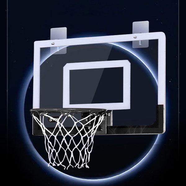 Wall-mounted Basketball Hoop - No Drilling Required - ApolloBox